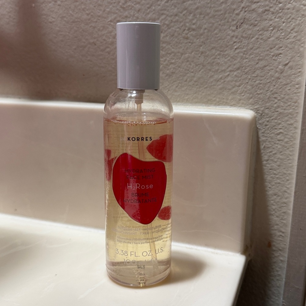 Korres Hydrating Face Mist H2Rose Clean Beauty